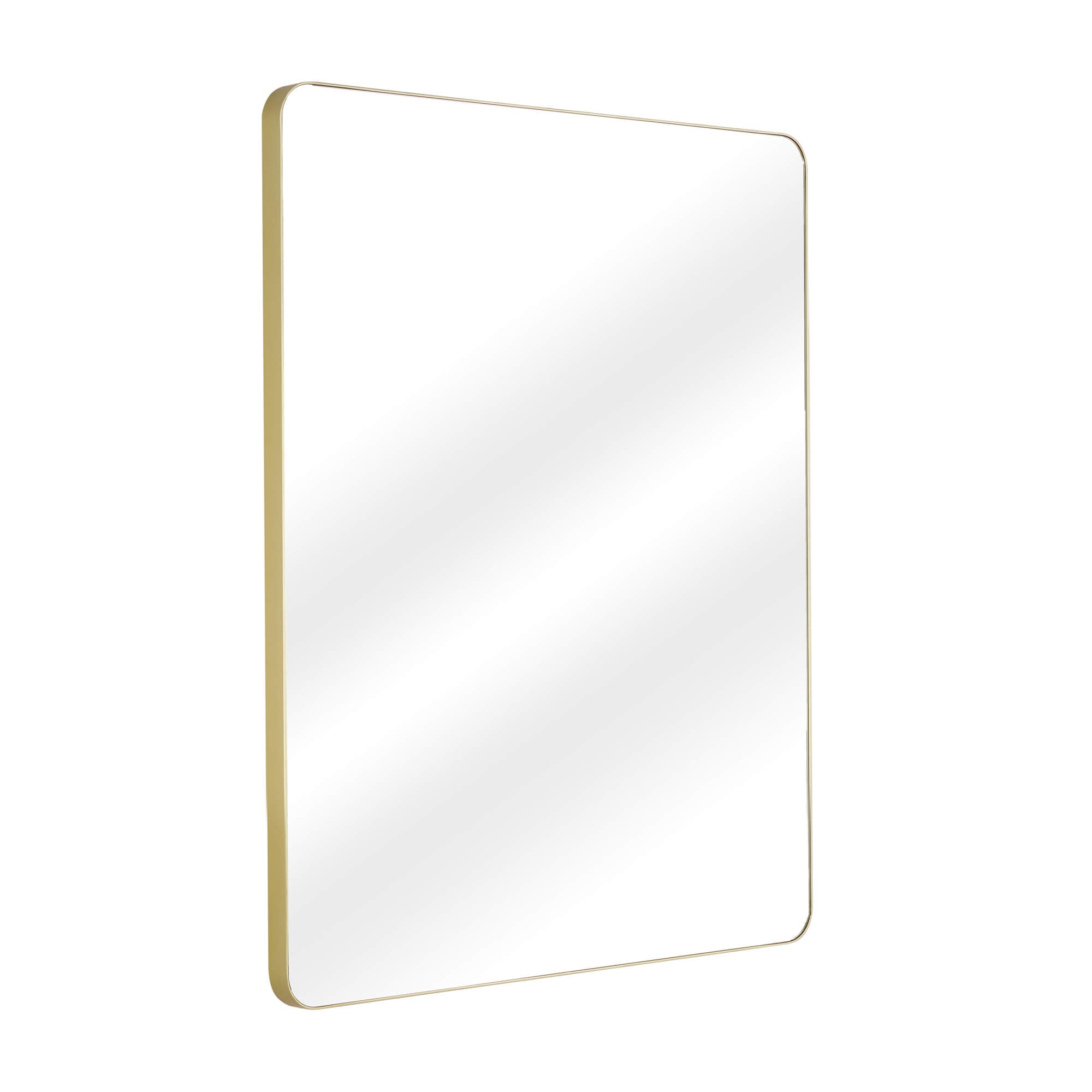 Fine Fixtures Rectangular Round Edge Classic Mirror