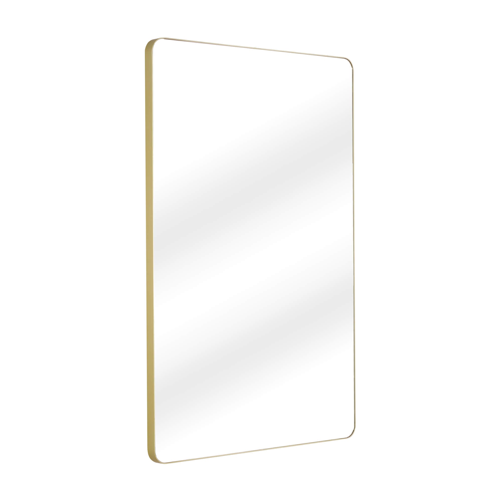 Fine Fixtures Rectangular Round Edge Classic Mirror