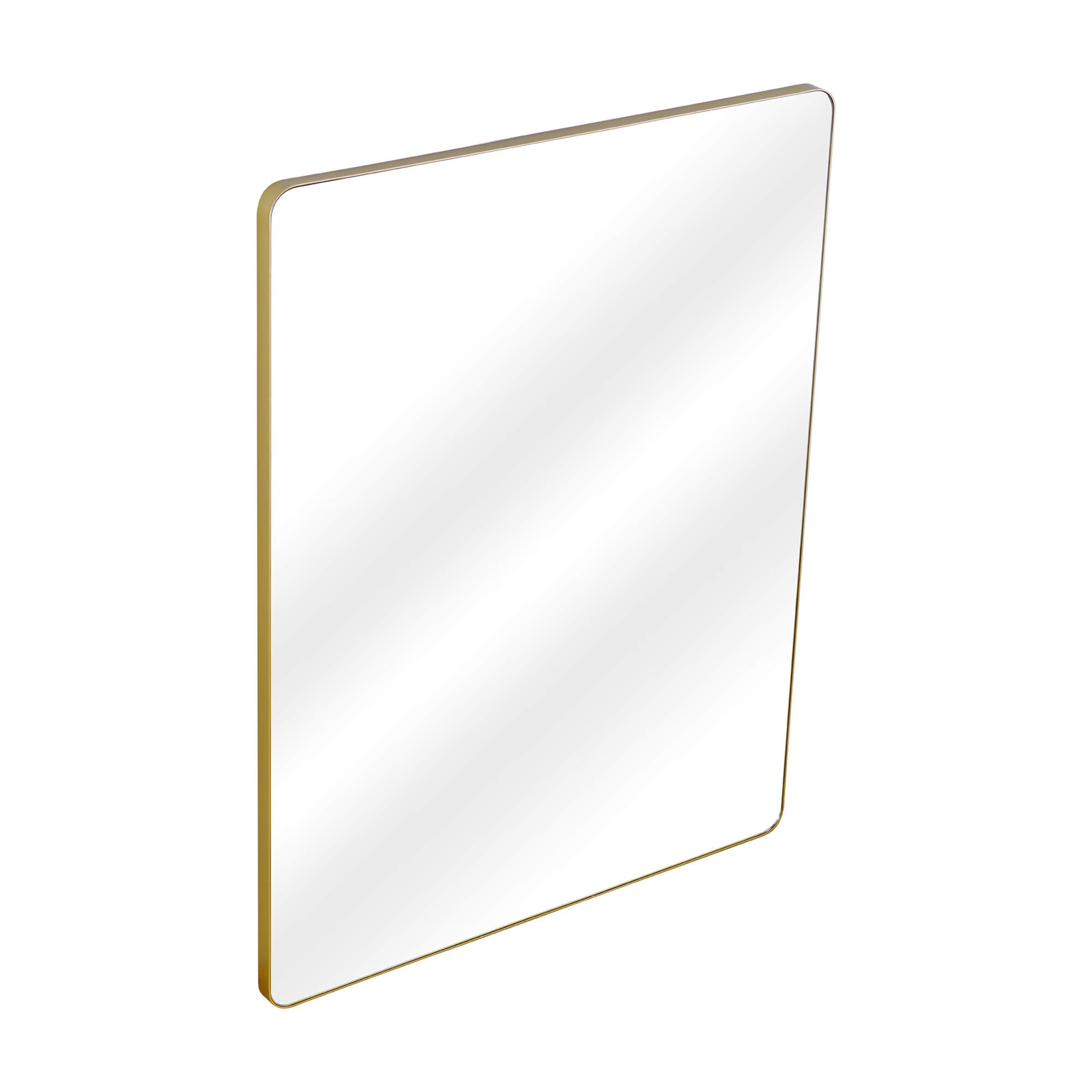 Fine Fixtures Rectangular Round Edge Classic Mirror
