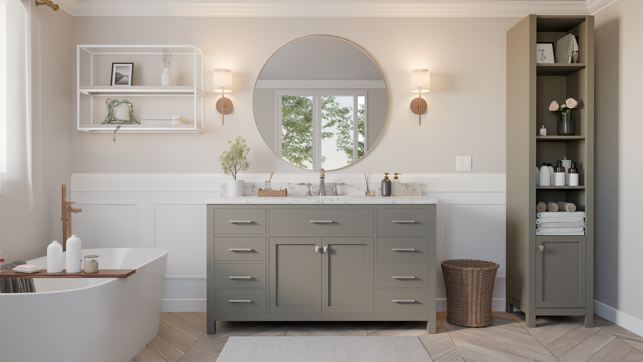 Caroline 60" Single Bath Vanity
