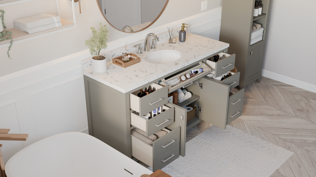 Caroline 60" Single Bath Vanity