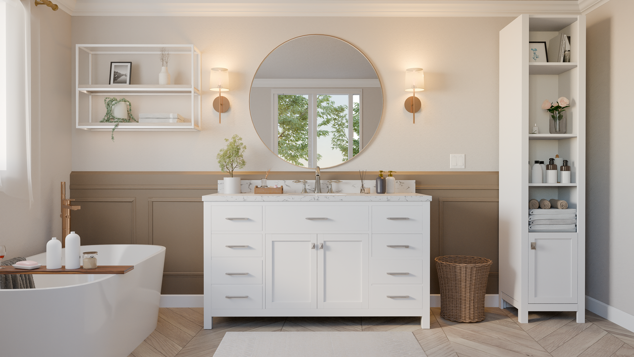 Caroline 60" Single Bath Vanity