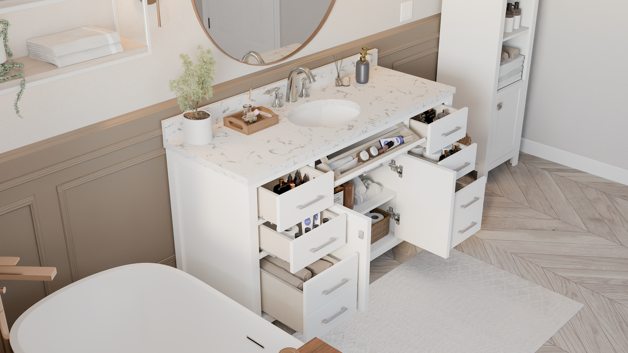 Caroline 60" Single Bath Vanity