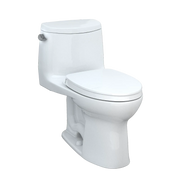 TOTO MS604124CEFG UltraMax® II One-Piece Toilet, Elongated Bowl - 1.28 GPF - WASHLET+ Connection