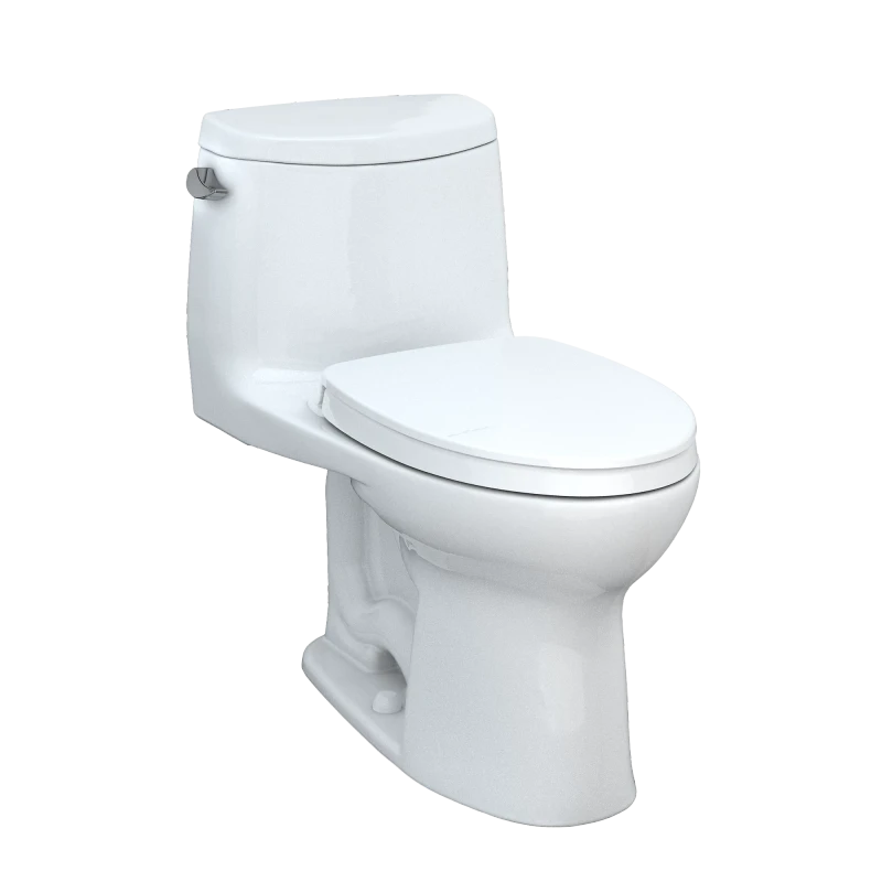 TOTO MS604124CEFG UltraMax® II One-Piece Toilet, Elongated Bowl - 1.28 GPF - WASHLET+ Connection