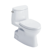 TOTO MS614124CEFG Carlyle® II One-Piece Toilet, 1.28 GPF, WASHLET®+ Connection