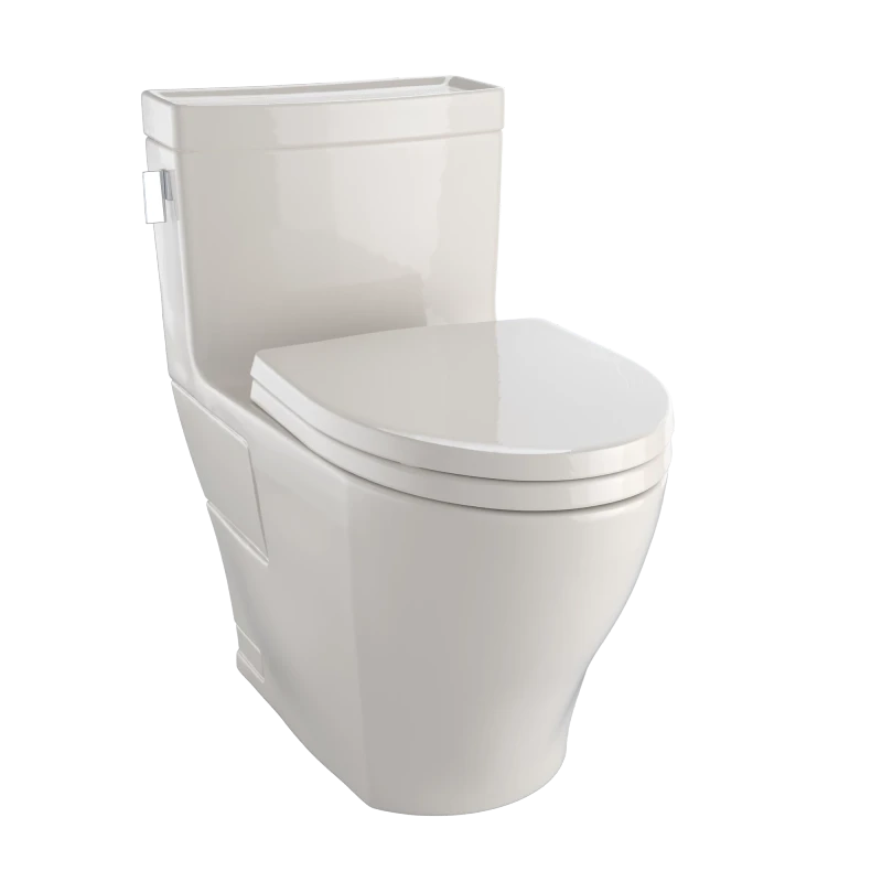 TOTO MS624124CEFG Legato™ One-Piece Toilet, 1.28GPF, Elongated Bowl - WASHLET®+ Connection
