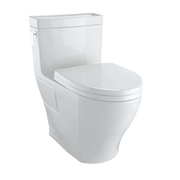 TOTO MS626124CEFG Aimes® One-Piece Toilet, 1.28GPF, Elongated Bowl - WASHLET®+ Connection