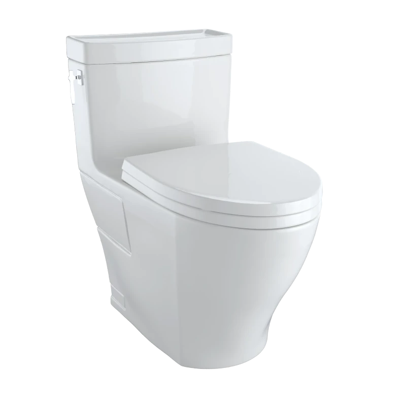 TOTO MS626124CEFG Aimes® One-Piece Toilet, 1.28GPF, Elongated Bowl - WASHLET®+ Connection