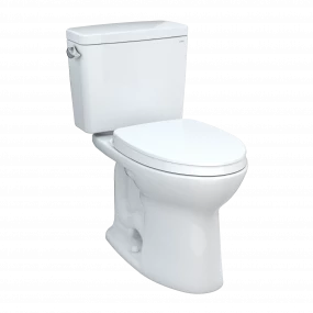 TOTO MS776124CEFG.10 Drake® Two-piece Toilet, 1.28 GPF, Elongated Bowl - Universal Height - 10" Rough-In