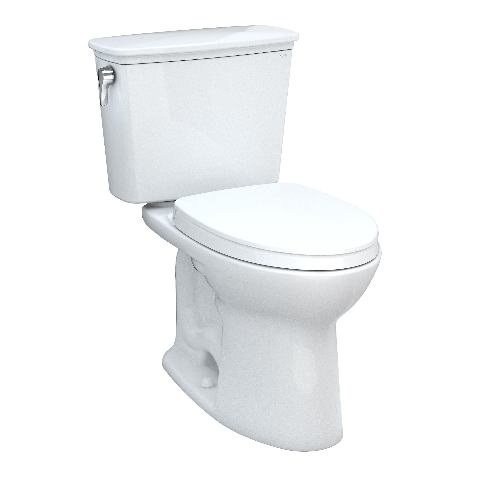 TOTO MS786124CEFG Drake® Transitional Two-piece Toilet, 1.28 GPF, Elongated Bowl - Universal Height