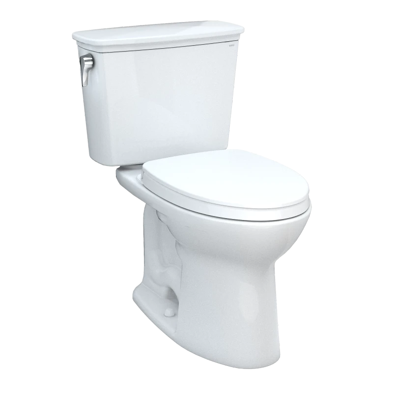 TOTO MS786124CEG Drake® Transitional Two-piece Toilet, 1.28 GPF, Elongated Bowl