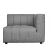Moes Lyric Right Arm Chair Grey MT-1023-15