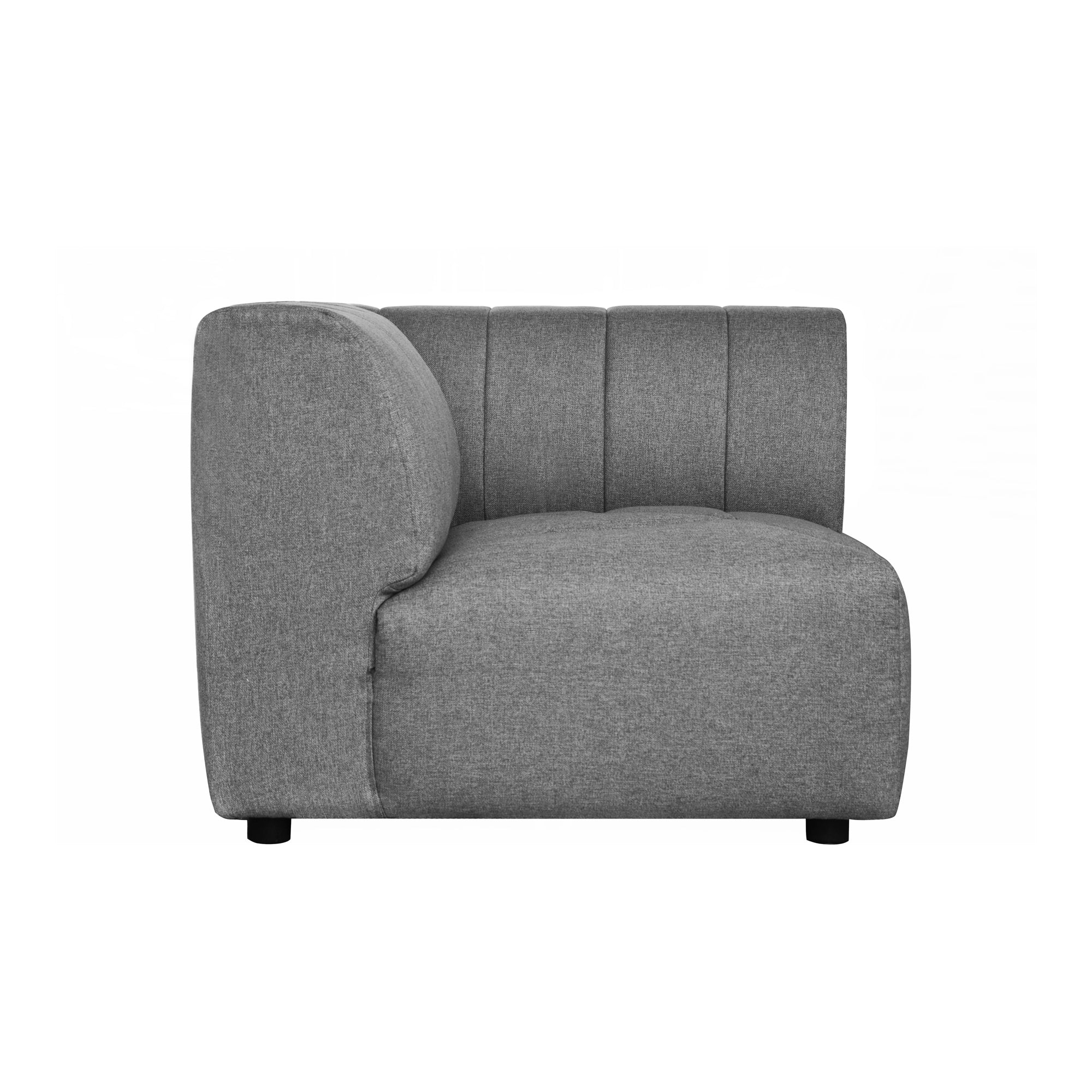 Moes Lyric Right Arm Chair Grey MT-1023-15