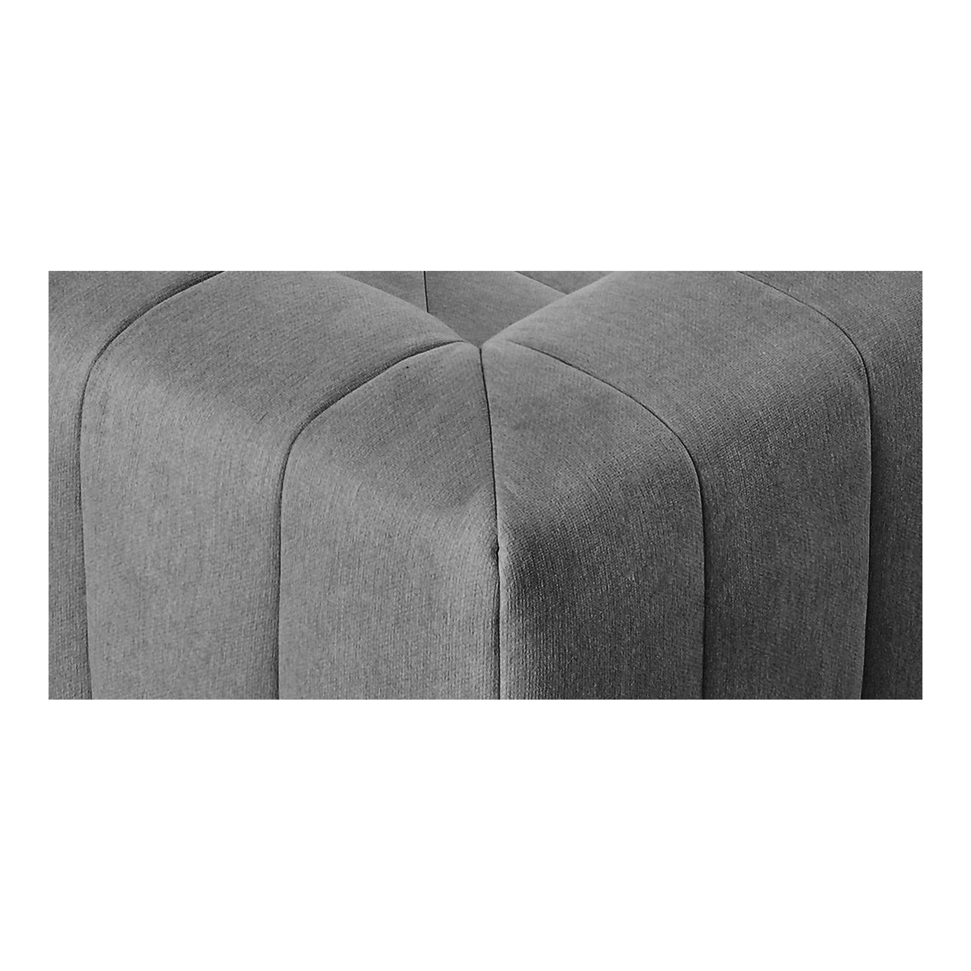 Moes Lyric Right Arm Chair Grey MT-1023-15