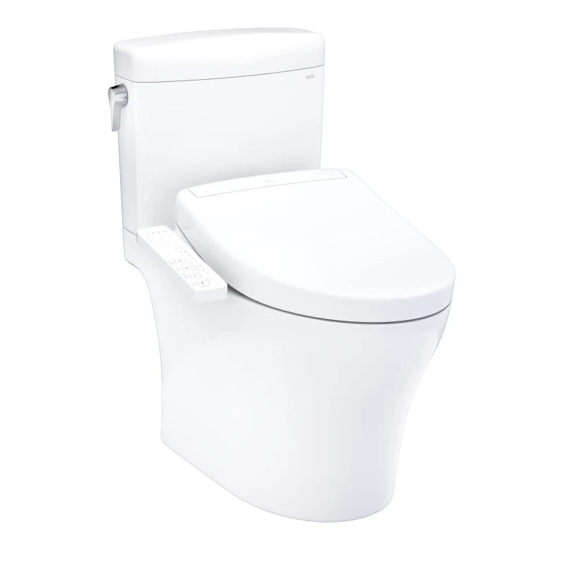 TOTO MW4363346CEMFGN Aquia® IV Cube WASHLET®+ S2 Two-Piece Toilet - 1.28 GPF/0.9 GPF