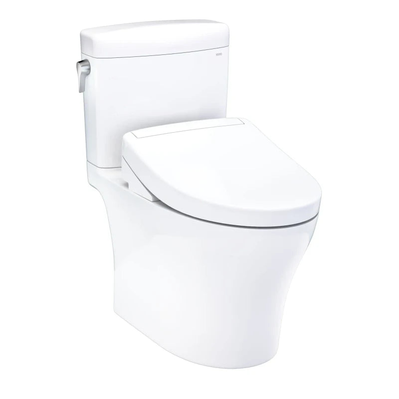 TOTO MW4363446CEMFGN Aquia® IV Cube WASHLET®+ S5 Two-Piece Toilet - 1.28 GPF/0.9 GPF