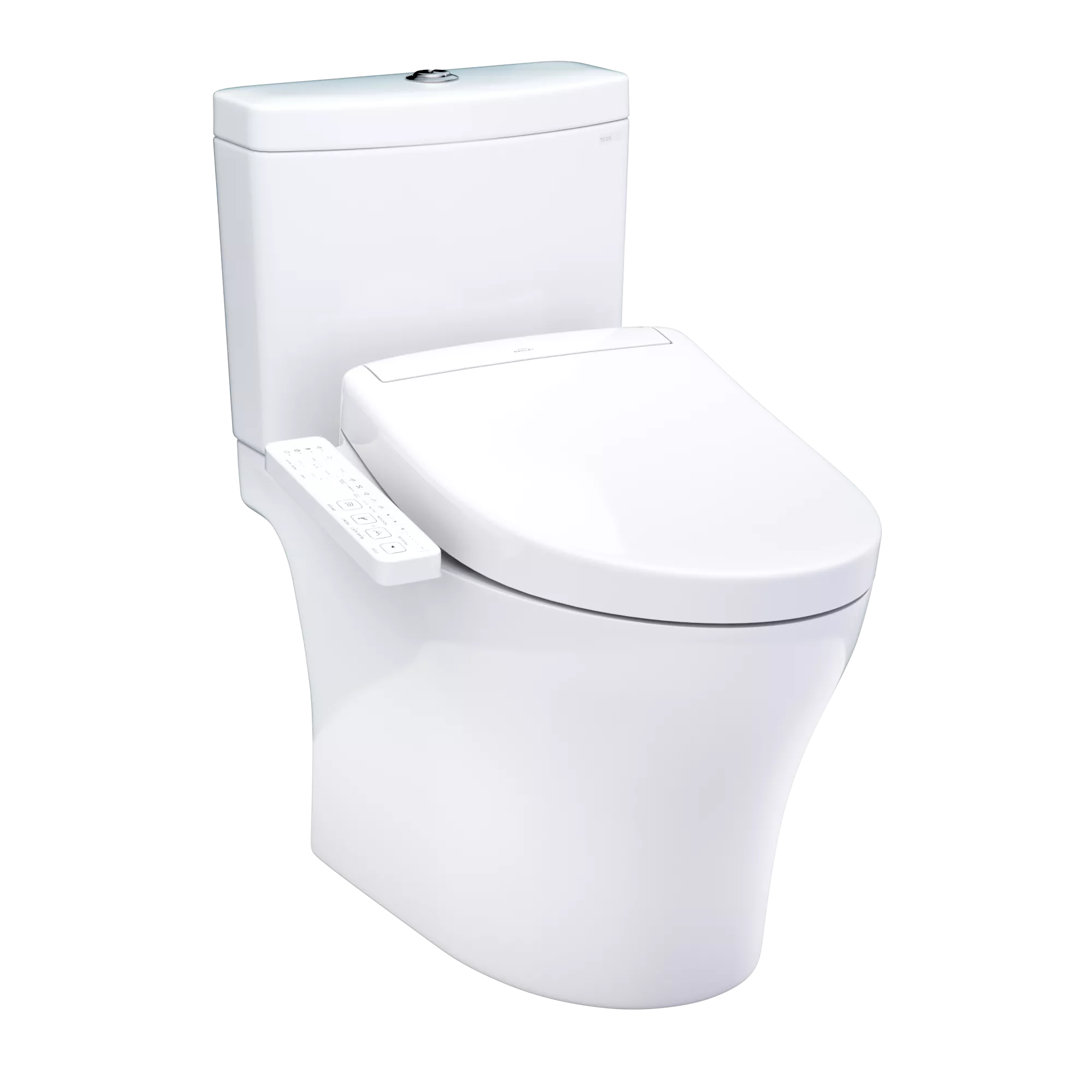 TOTO MW4463346CEMGN Aquia® IV WASHLET®+ S2 Two-Piece Toilet - 1.28 GPF/0.9 GPF