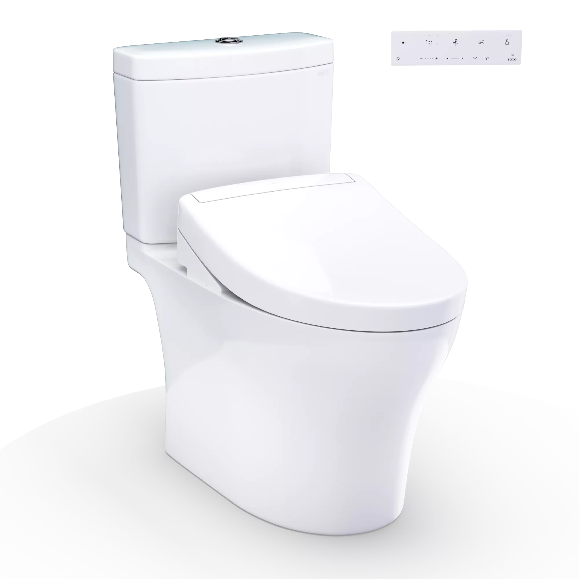 TOTO MW4463446CEMGN Aquia® IV WASHLET®+ S5 Two-Piece Toilet - 1.28 GPF/0.9 GPF