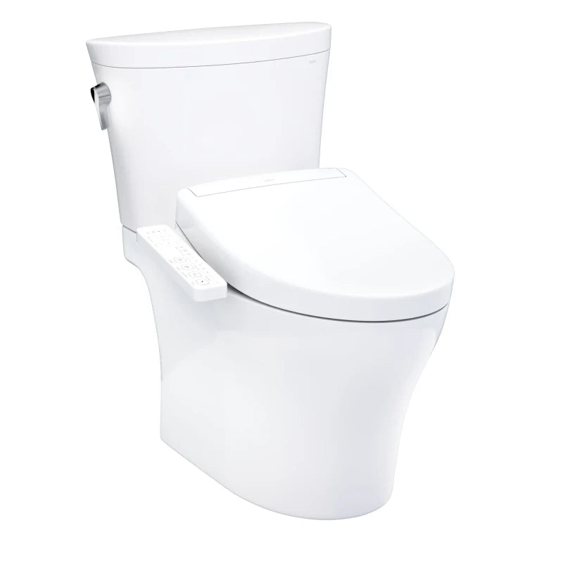 TOTO MW4483346CEMFGN Aquia® IV Arc WASHLET®+ S2 Two-Piece Toilet - 1.28 GPF/0.9 GPF