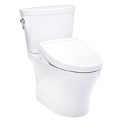 TOTO MW4483446CEMFGN Aquia® IV Arc WASHLET®+ S5 Two-Piece Toilet - 1.28 GPF/0.9 GPF
