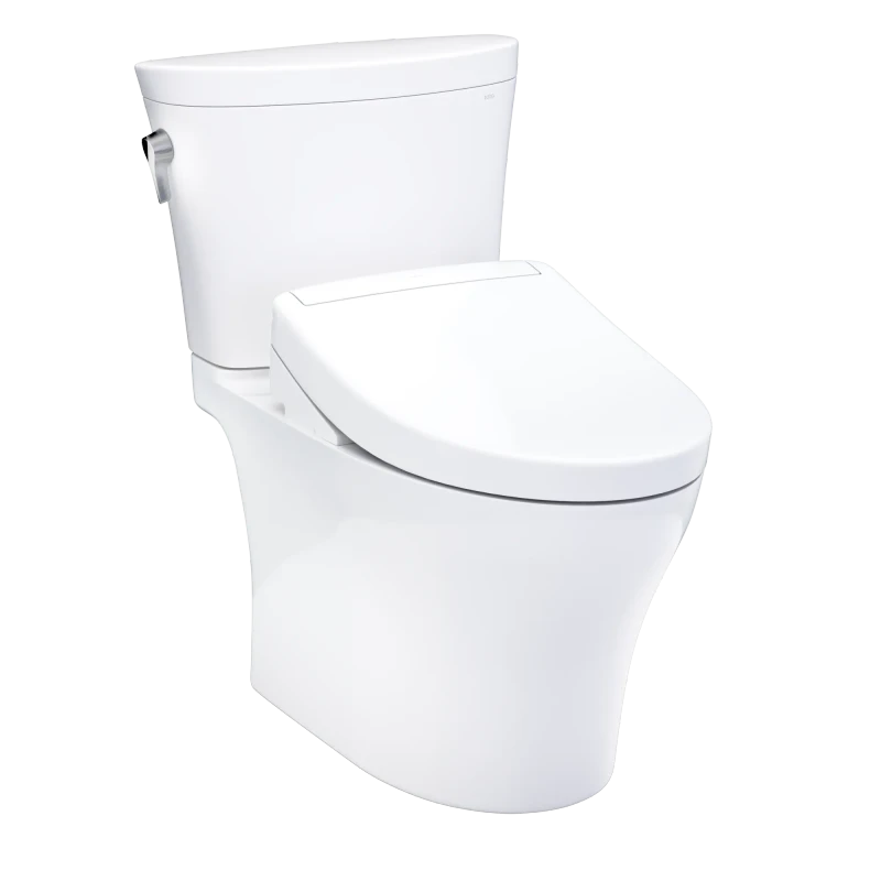 TOTO MW4483446CEMFGN Aquia® IV Arc WASHLET®+ S5 Two-Piece Toilet - 1.28 GPF/0.9 GPF