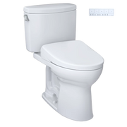 TOTO MW4544726CEFGA Drake® II WASHLET®+ S7 Two-Piece Toilet - 1.28 GPF