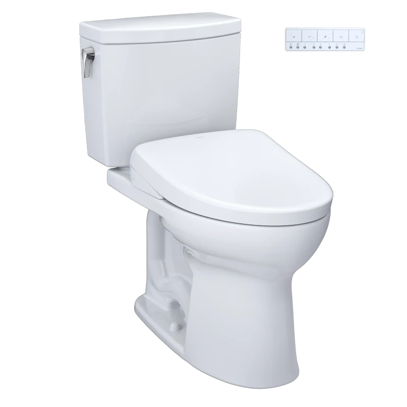 TOTO MW4544736CUFGA Drake® II WASHLET®+ S7A Two-Piece Toilet - 1.0 GPF
