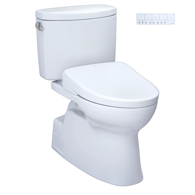 TOTO MW4744726CEFGA Vespin® II WASHLET®+ S7 Two-Piece Toilet - 1.28 GPF