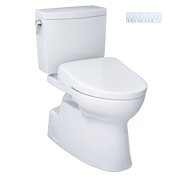 TOTO MW4744736CUFGA Vespin® II WASHLET®+ S7A Two-Piece Toilet - 1.0 GPF
