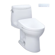 TOTO MW6044726CEFGA UltraMax II WASHLET®+ S7 One-Piece Toilet - 1.28 GPF