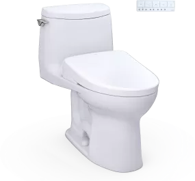 TOTO MW6044726CUFGA UltraMax II 1G WASHLET®+ S7 One-Piece Toilet - 1.0 GPF