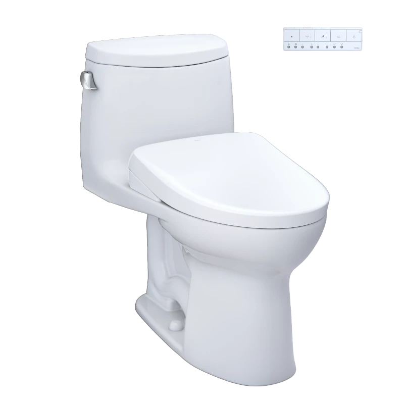 TOTO MW6044736CEFGA UltraMax II WASHLET®+ S7A One-Piece Toilet - 1.28 GPF