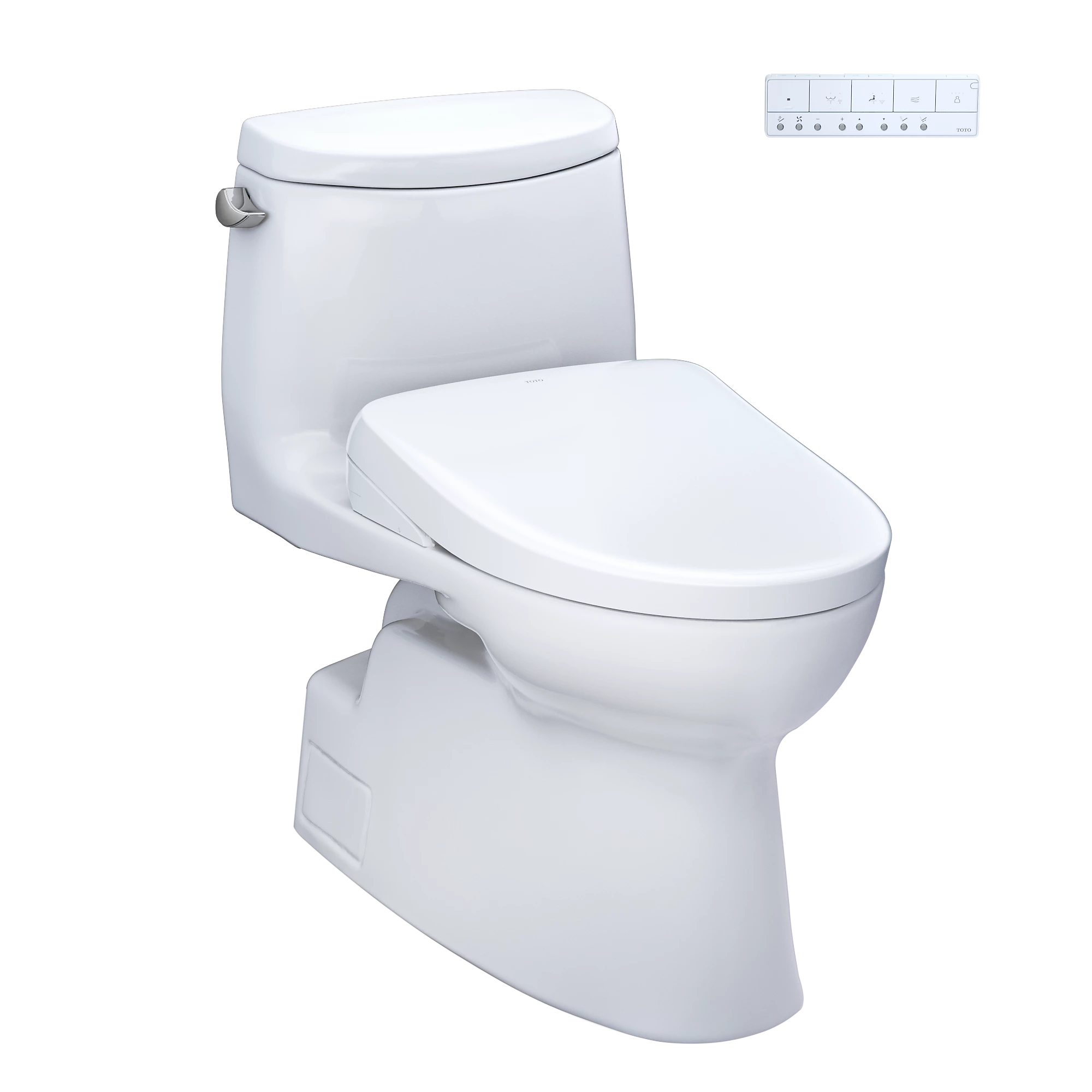 TOTO MW6144726CEFGA Carlyle® II WASHLET®+ S7 One-Piece Toilet - 1.28 GPF