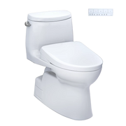 TOTO MW6144736CEFGA Carlyle® II WASHLET®+ S7A One-Piece Toilet - 1.28 GPF