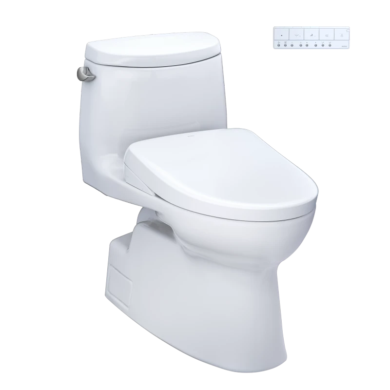 TOTO MW6144736CEFGA Carlyle® II WASHLET®+ S7A One-Piece Toilet - 1.28 GPF