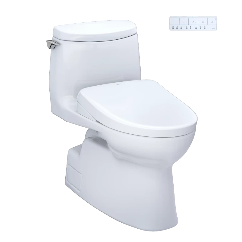 TOTO MW6144736CUFGA Carlyle® II WASHLET®+ S7A One-Piece Toilet - 1.0 GPF