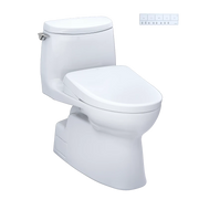 TOTO MW6144726CUFGA Carlyle® II WASHLET®+ S7 One-Piece Toilet - 1.0 GPF
