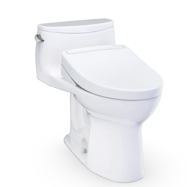 TOTO MW6183446CEFG Ultramax® WASHLET®+ Low Profile One-Piece Toilet - 1.28 GPF
