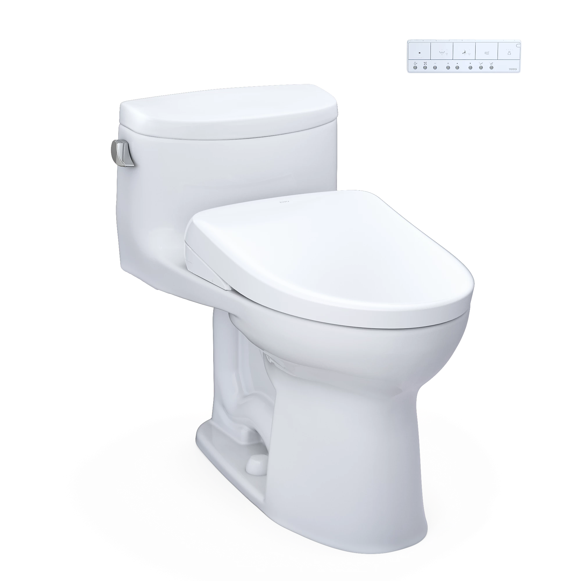 TOTO MW6344726CEFG Supreme® II WASHLET®+ S7 One-Piece Toilet - 1.28 GPF