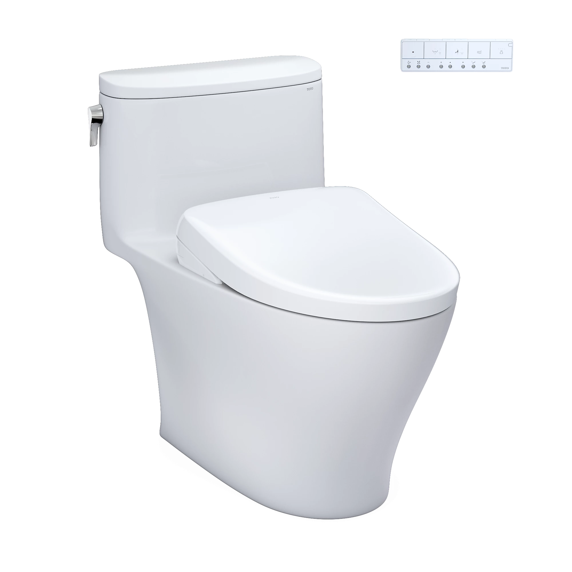 TOTO MW6424726CEFGA Nexus® WASHLET®+ S7 One-Piece Toilet - 1.28 GPF