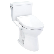 TOTO MW7763346CEFG Drake® WASHLET®+ S2 Two-Piece Toilet - 1.28 GPF - Universal Height