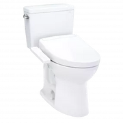 TOTO MW7763346CSFG Drake® WASHLET®+ S2 Two-Piece Toilet - 1.6 GPF - Universal Height