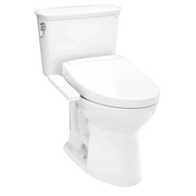 TOTO MW7863346CEFG Drake® Transitional WASHLET®+ S2 Two-Piece Toilet - 1.28 GPF - Universal Height