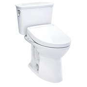 TOTO MW7863446CEFG Drake® Transitional WASHLET®+ S5 Two-Piece Toilet - 1.28 GPF - Universal Height