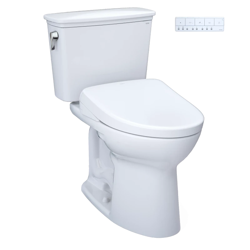 TOTO MW7864736CEGA Drake® Transitional WASHLET®+ S7A Two-Piece Toilet - 1.28 GPF