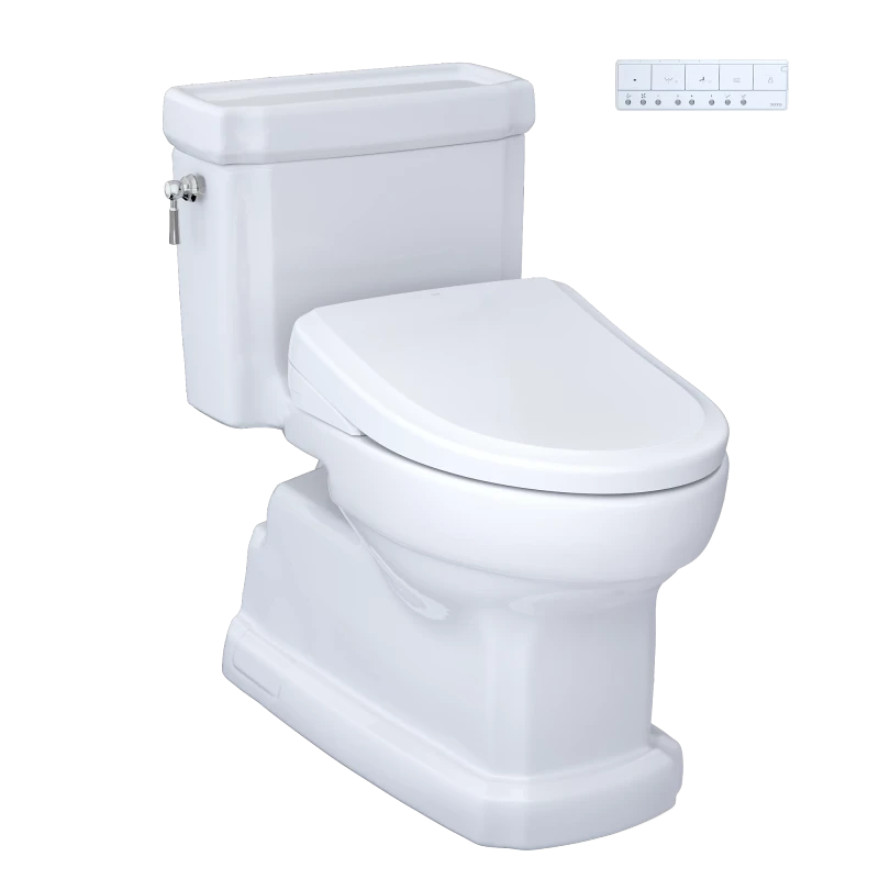 TOTO MW9744734CEFGA Guinevere WASHLET®+ S7A One-Piece Toilet - 1.28 GPF