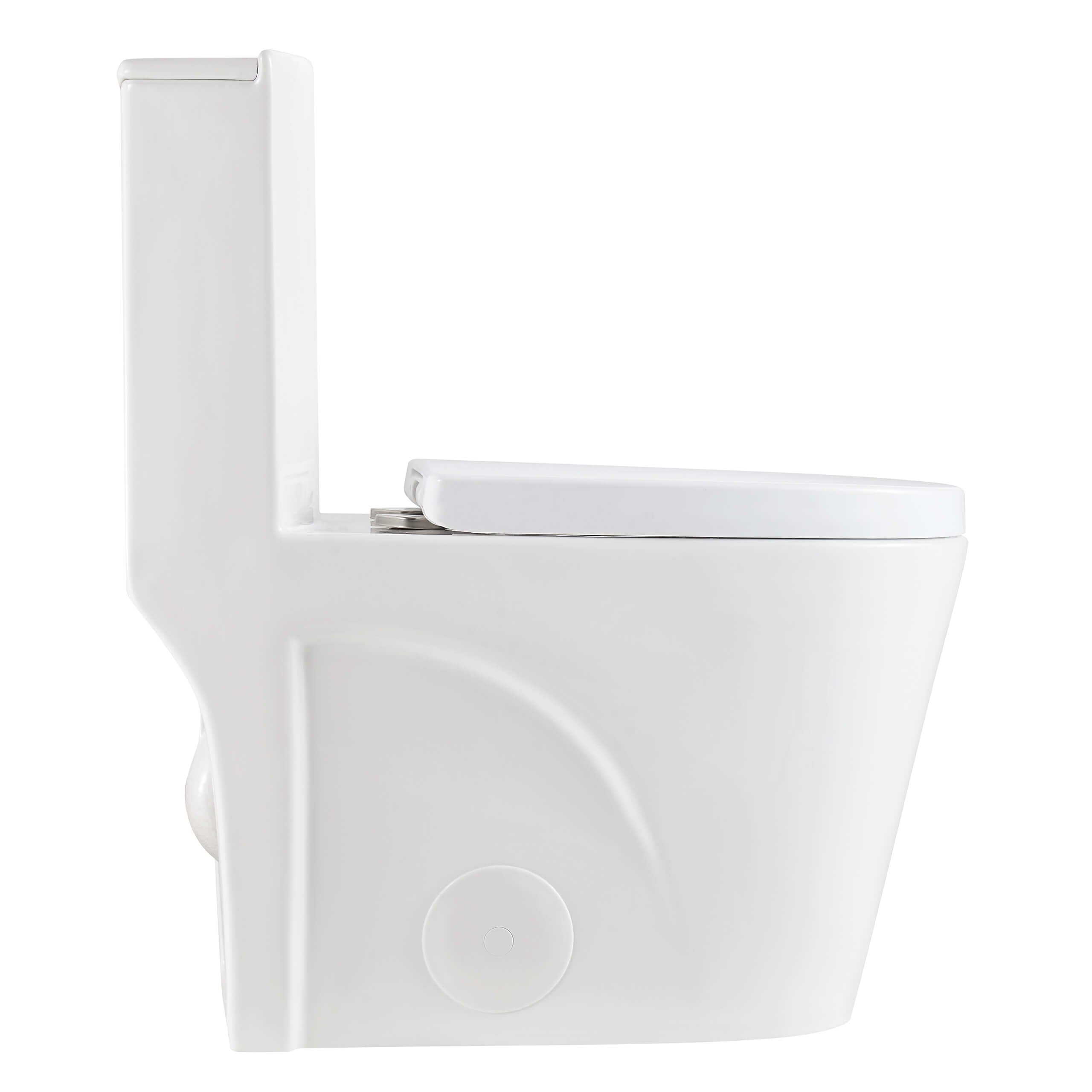 Fine Fixtures MOTB7 Ultraluxe One‑Piece Elongated Toilet – Dual Flush, 12" Rough‑In