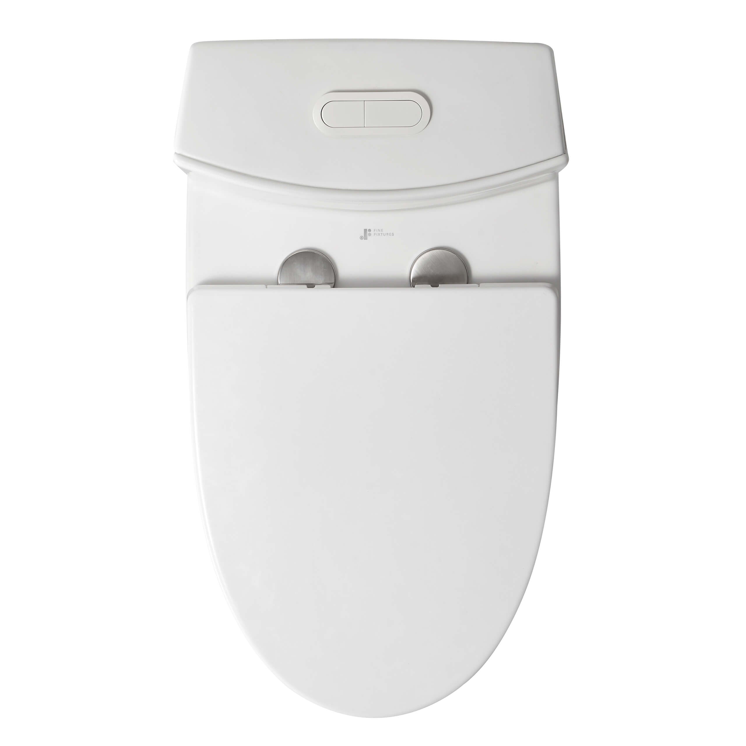 Fine Fixtures MOTB7 Ultraluxe One‑Piece Elongated Toilet – Dual Flush, 12" Rough‑In