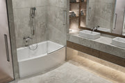 Americh Mezzaluna 6032 ADA Left Hand - Tub Only Skirted Bathtub MZ6032TL-WH
